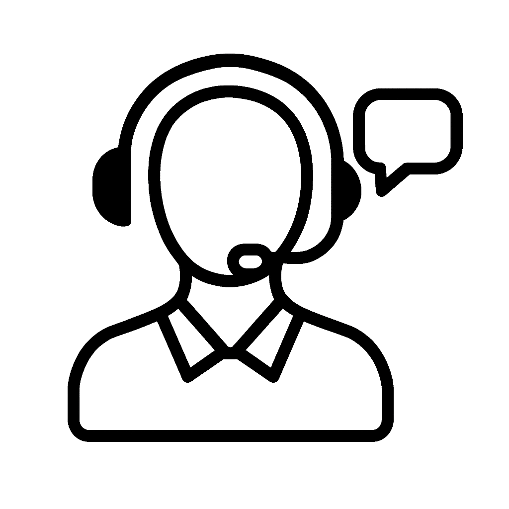 Icône support client