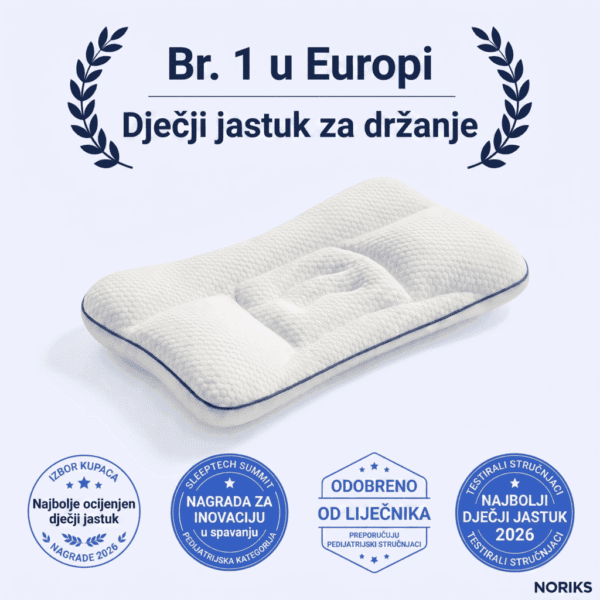 NORIKS KidsNest — dječji ortopedski jastuk