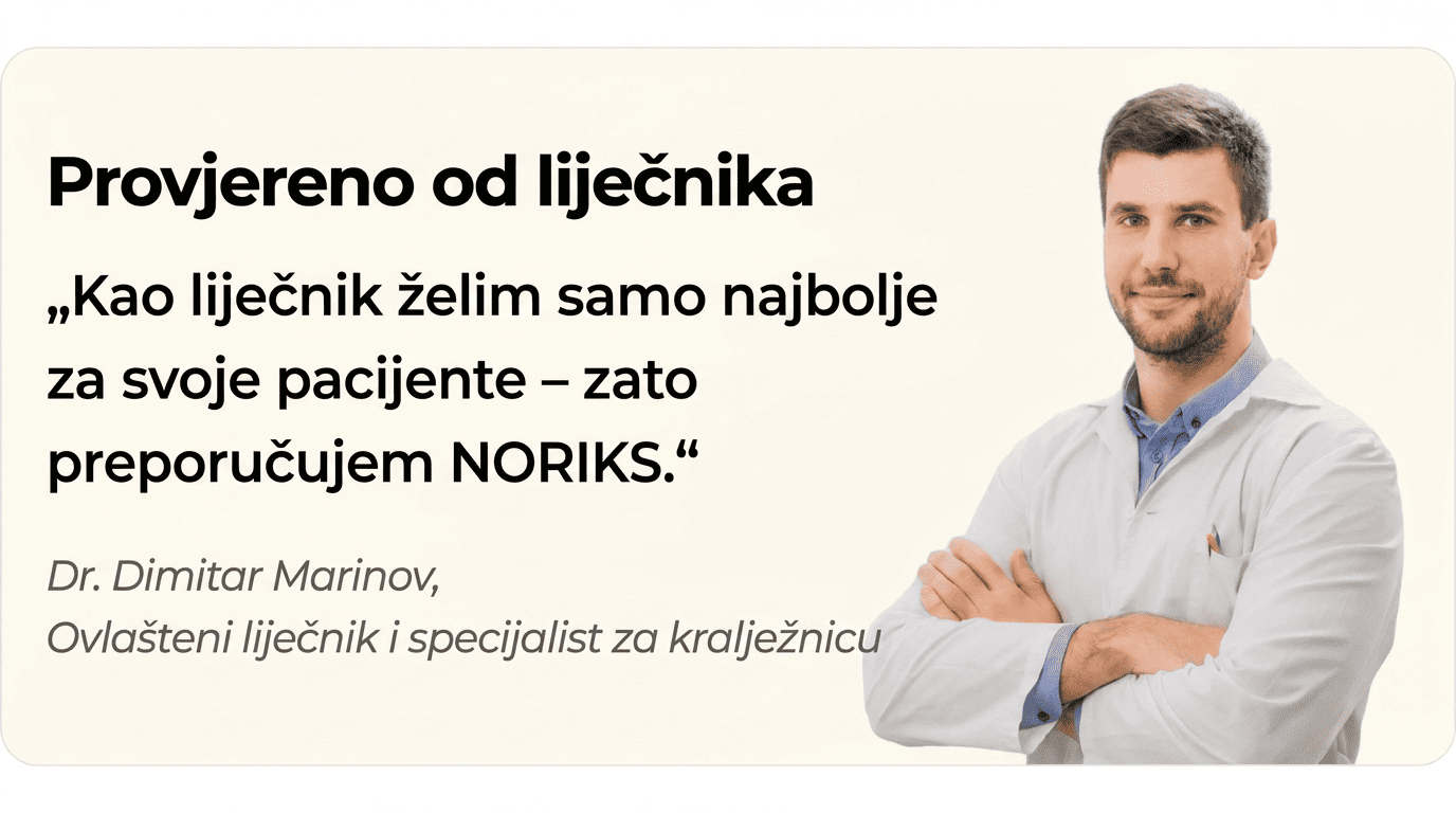 Provjereno od strane liječnika — NORIKS ortopedski pojas