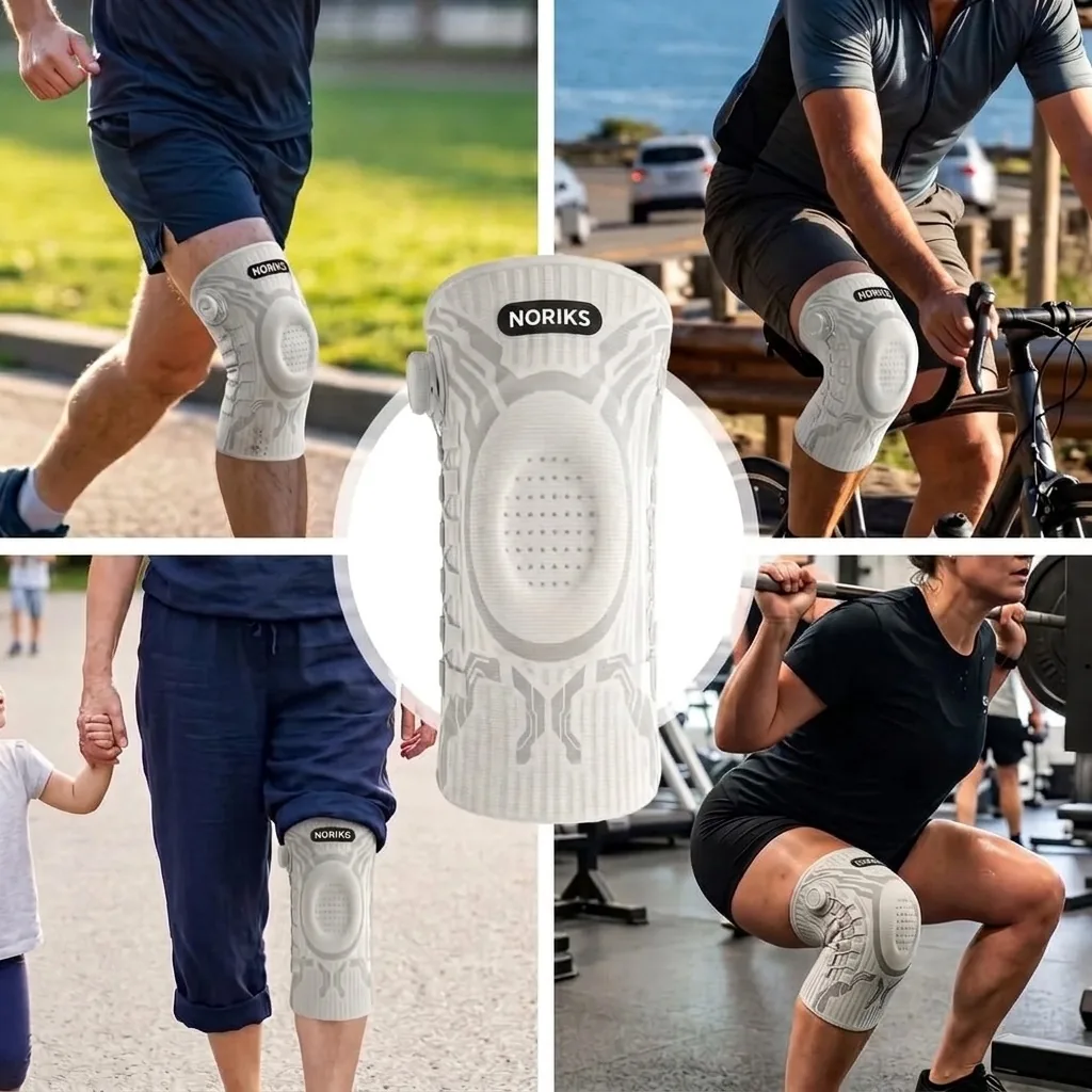 KneeFix a mindennapokban — séta, kerékpár, edzés