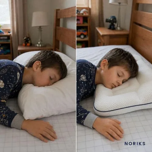 NORIKS KidsNest | Ortopéd párna a gyermekek helyes testtartásáért - Image 9