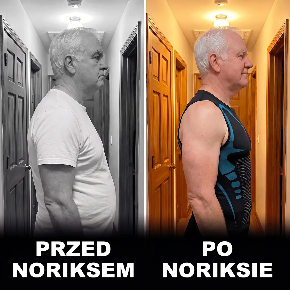 Przed i po NORIKS FIT
