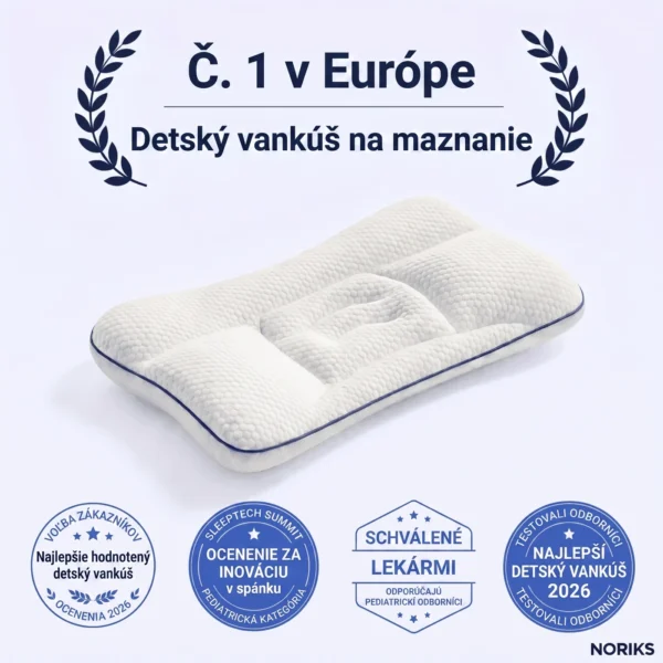 NORIKS KidsNest | Ortopedický vankúš pre správne držanie tela detí