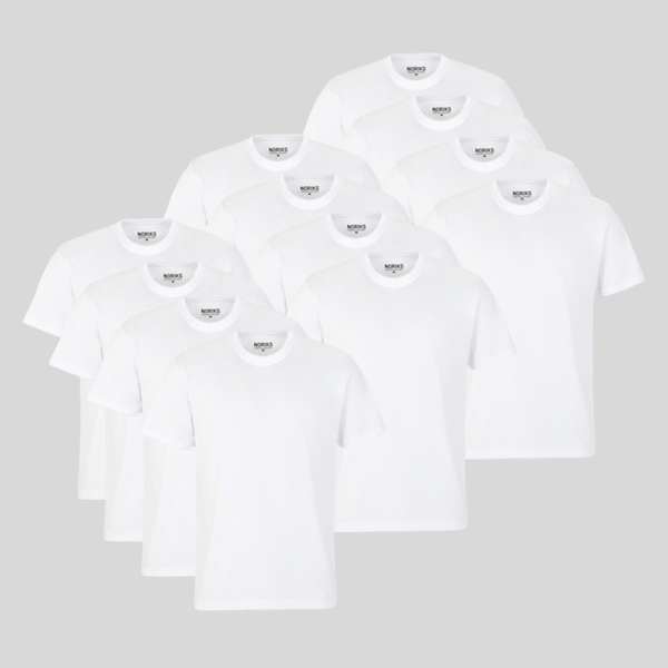 White T-shirts – pack of 12 pcs